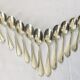 12 moka spoons Christofle alfenide pompadour