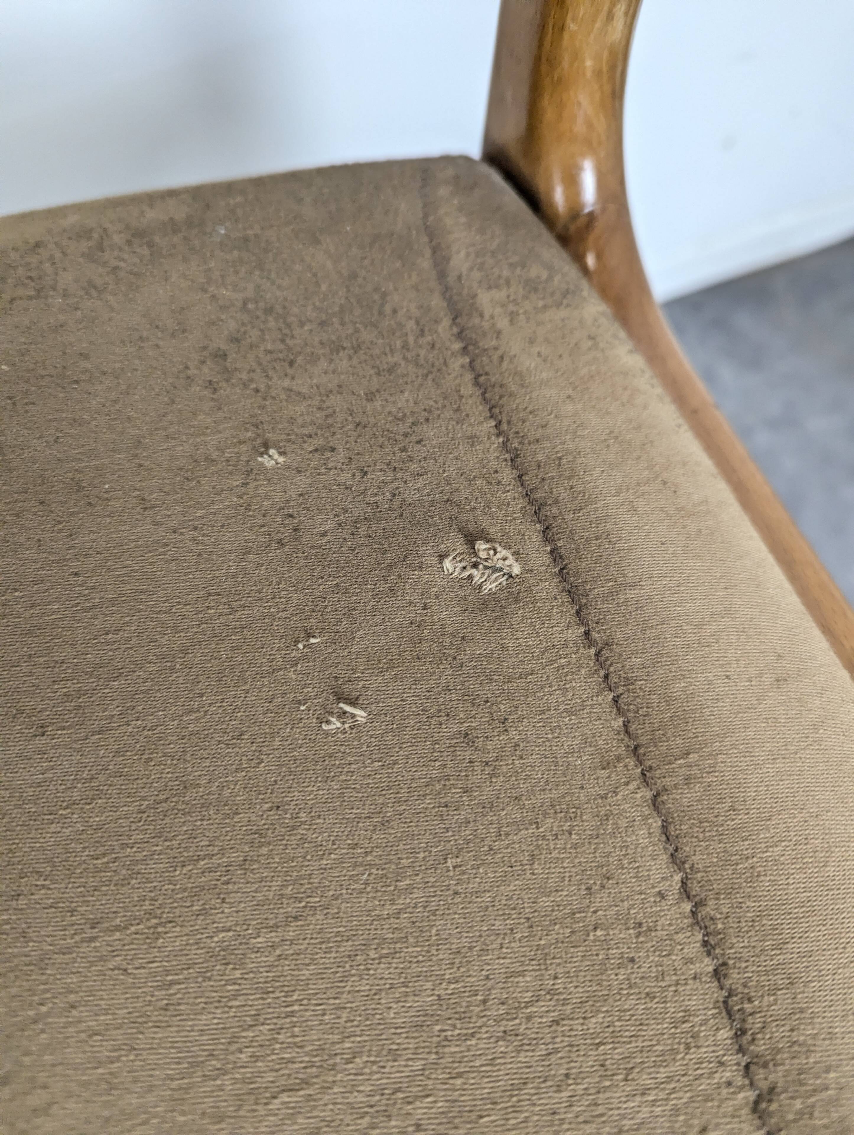 Set of 4 Baumann sled chairs