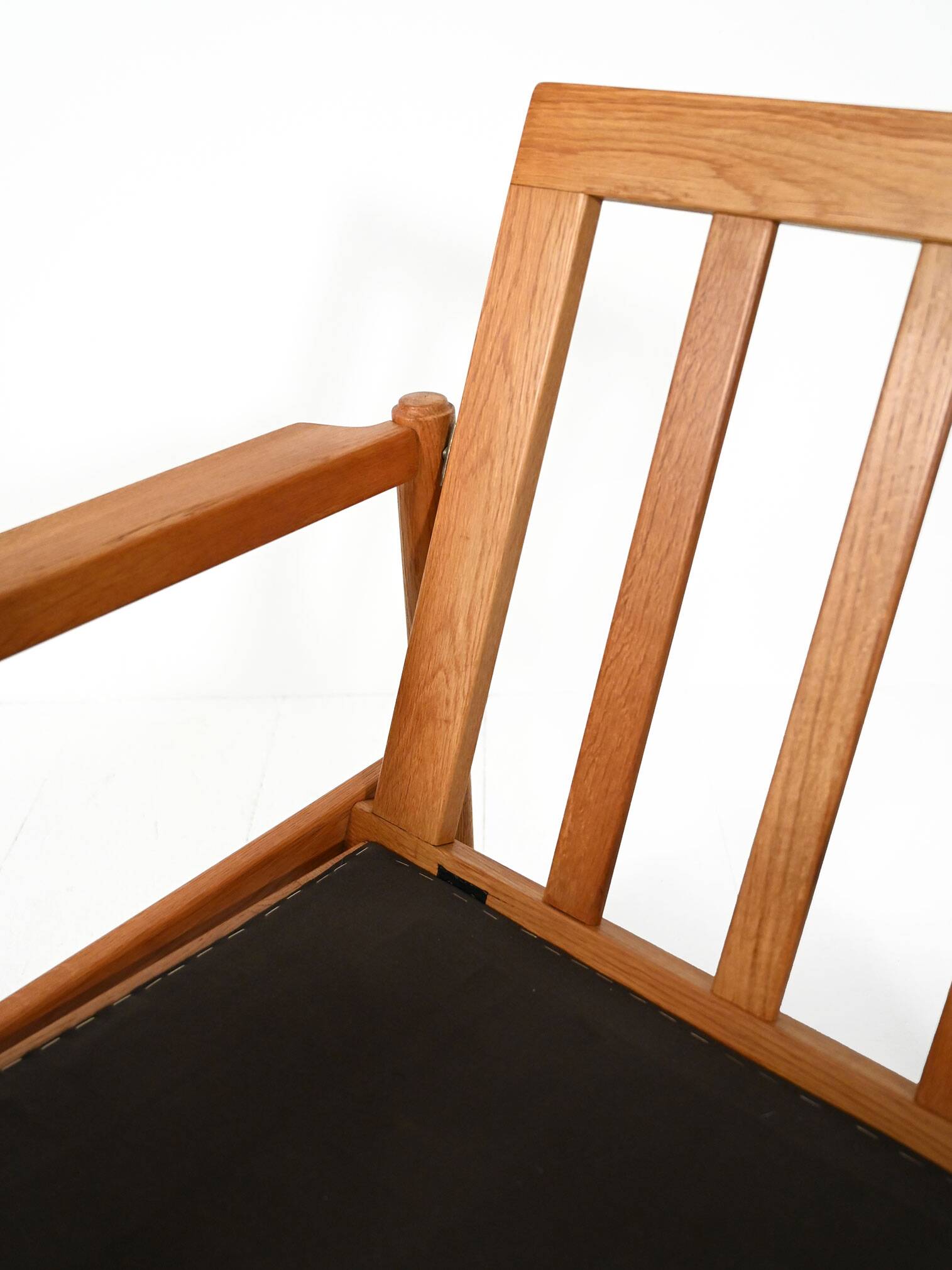 Scandinavian oak armchair, 1950s/60s