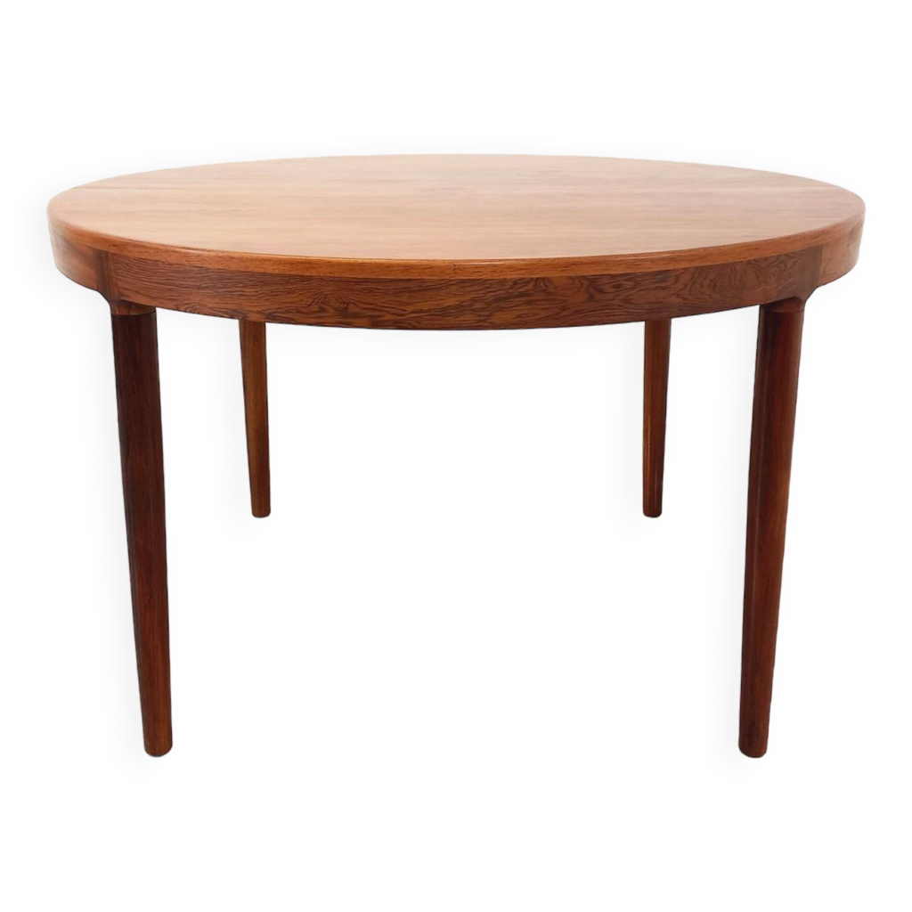 Table de repas vintage extensible en palissandre, 1960