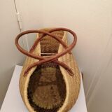 Basket stuffed all in rattan