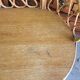 Rattan desk with 1 drawer ref JE