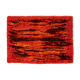 Scandinavian 20th century modern long pile rug 140 x 113 cm