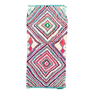 Berber rug azilal vintage 95x205 cm
