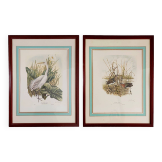 Pair of original lithographs signed in pencil by Gail Denise Darroll