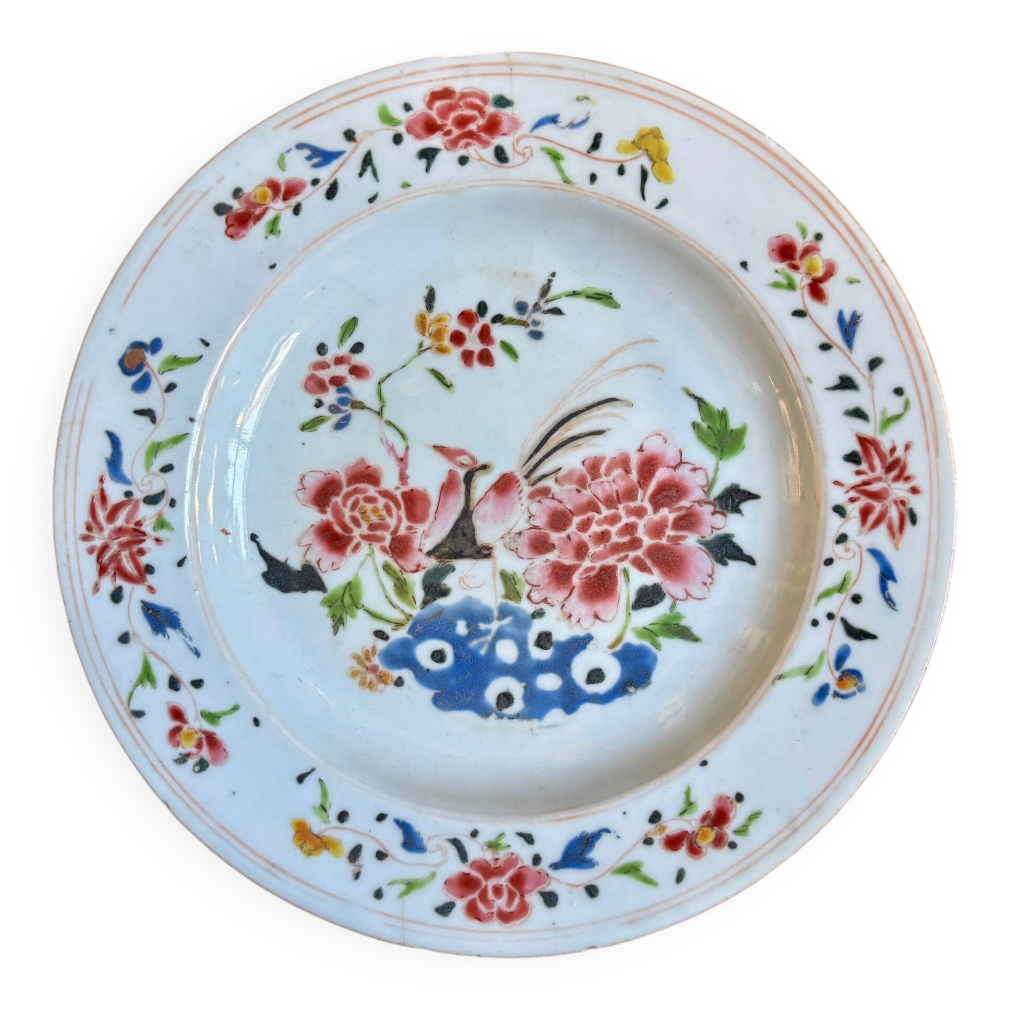 Hollow plate Compagnie des Indes no. 9