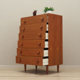 Commode en teck, design danois, années 1960, production Danemark