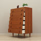 Commode en teck, design danois, années 1960, production Danemark