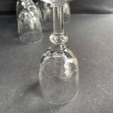 7 port glasses – Blown and cut crystal
