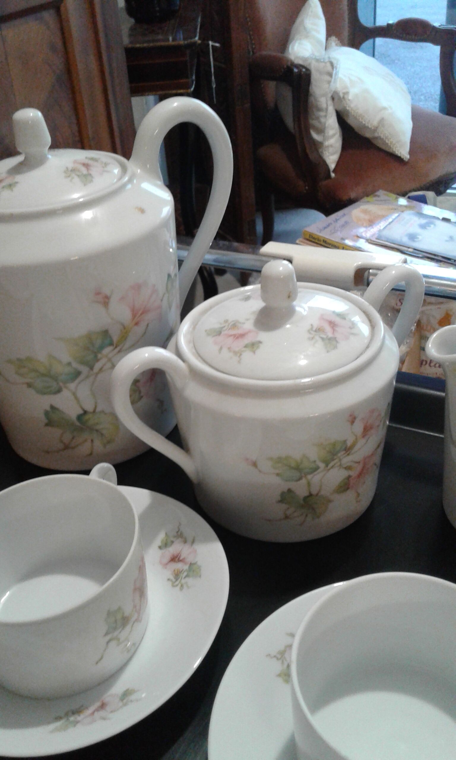 Porcelain coffee service Limoges