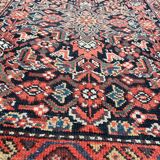 Tapis ancien persan Malayer Hamadan couloir 90x500 cm