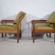 Ensemble de fauteuils design danois – Teck, années 1960, style vintage du milieu du siècle