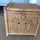 Wicker toy chest