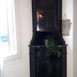 Corner furniture, black Italian notch