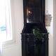 Corner furniture, black Italian notch
