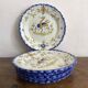 Dessert plates with old Martres Tolesane