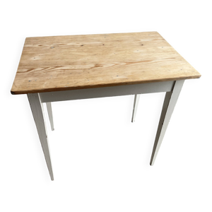 Ancienne table bois patiné