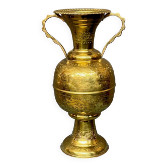 Large copper vase