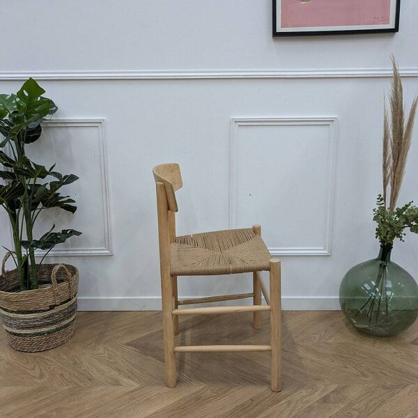 Chaise scandinave vintage modèle J39 Folkestol