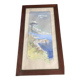 Poster of Marguerite Gamy's Voisin biplane flying over Monte Carlo