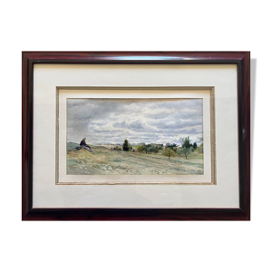 Tableau Aquarelle Florian