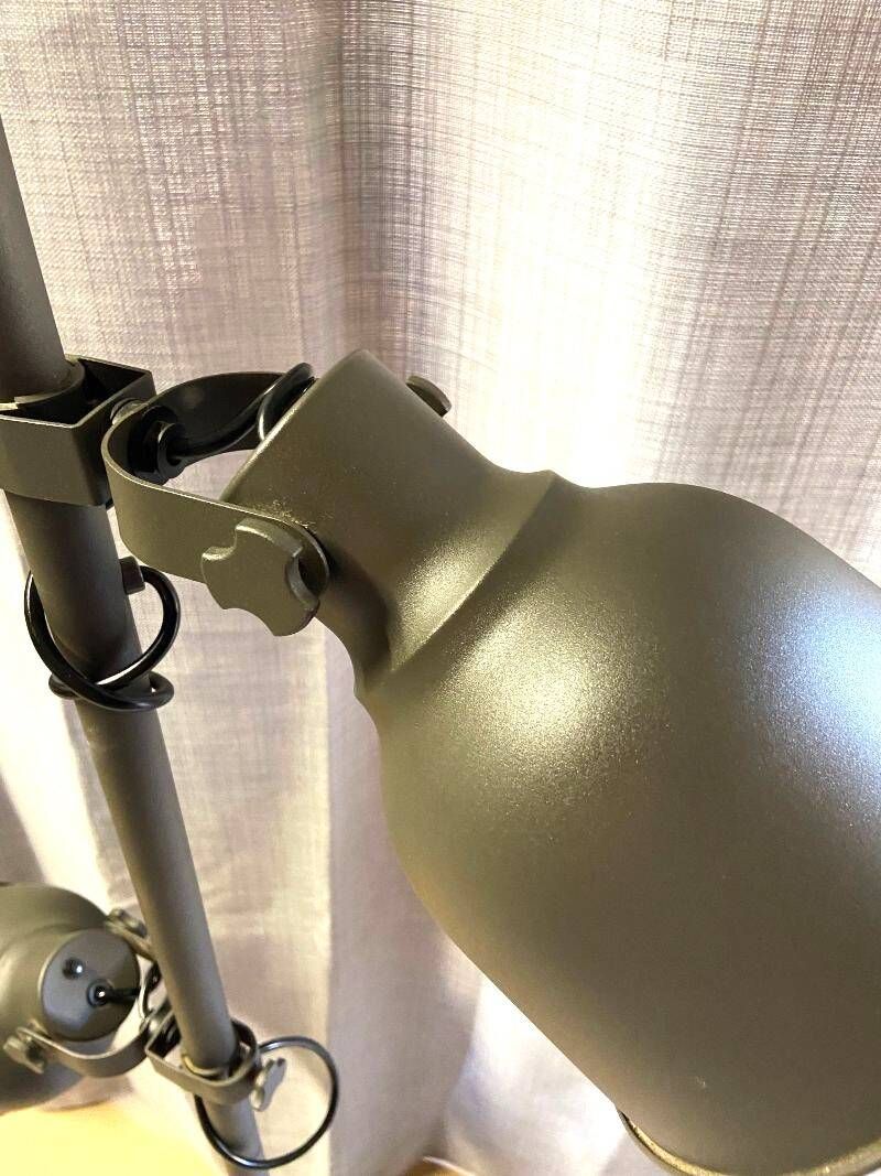Large Floor Lamp Living Room Light Model with 3 Independent Spotlights Industrial Style