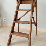 Wooden workshop stepladder 50s