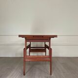 Table basse/à manger, elevator de Kai Kristiansen, en teck, Denmark 1960