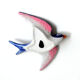 Couple of ceramic wall swallows