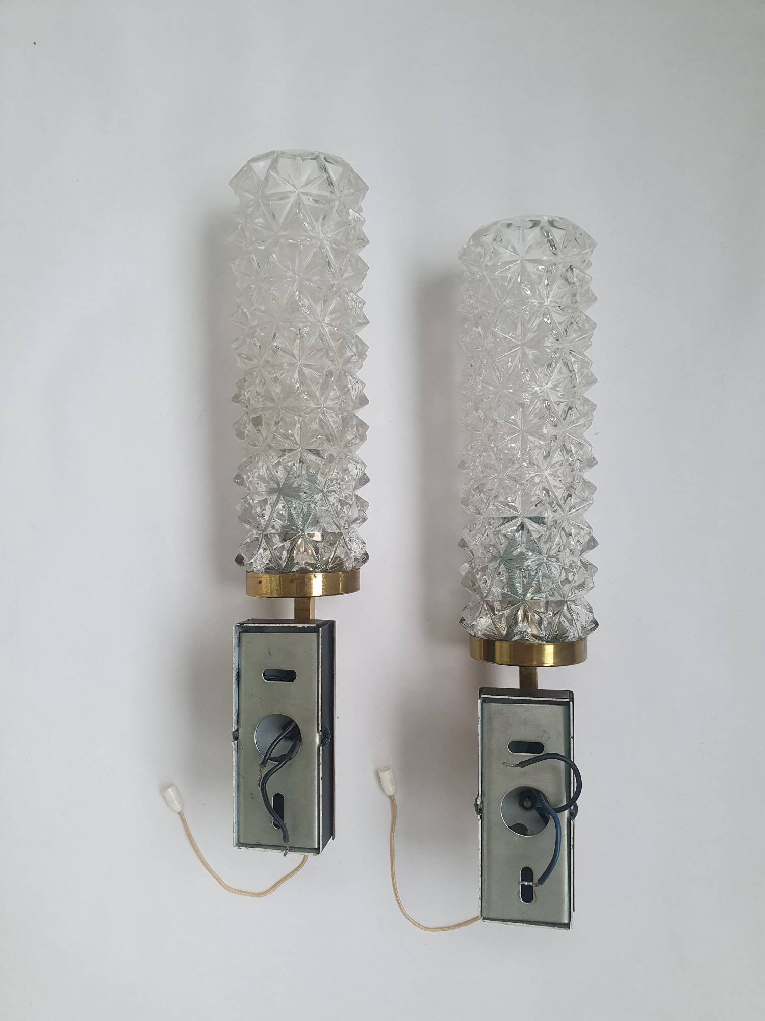 Pair of Arlus designer wall lights