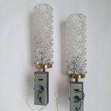 Pair of Arlus designer wall lights
