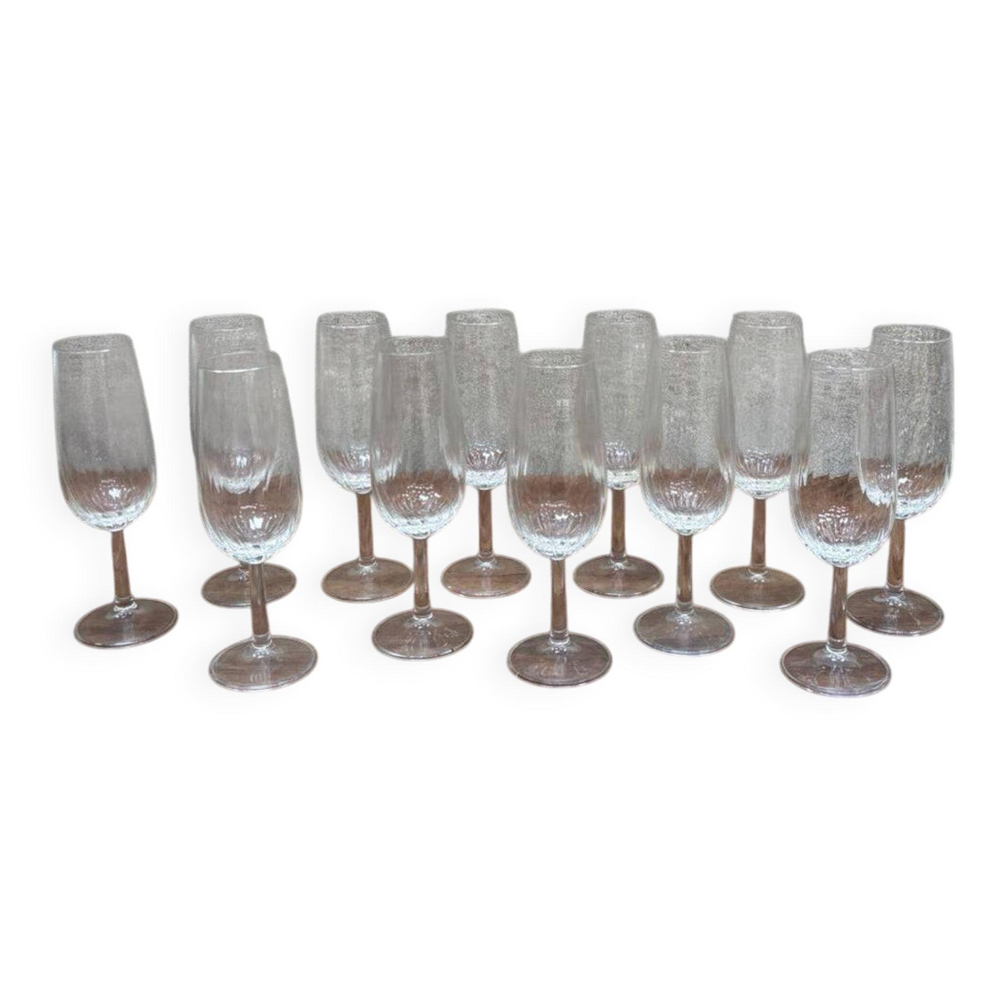Set of champagne flutes