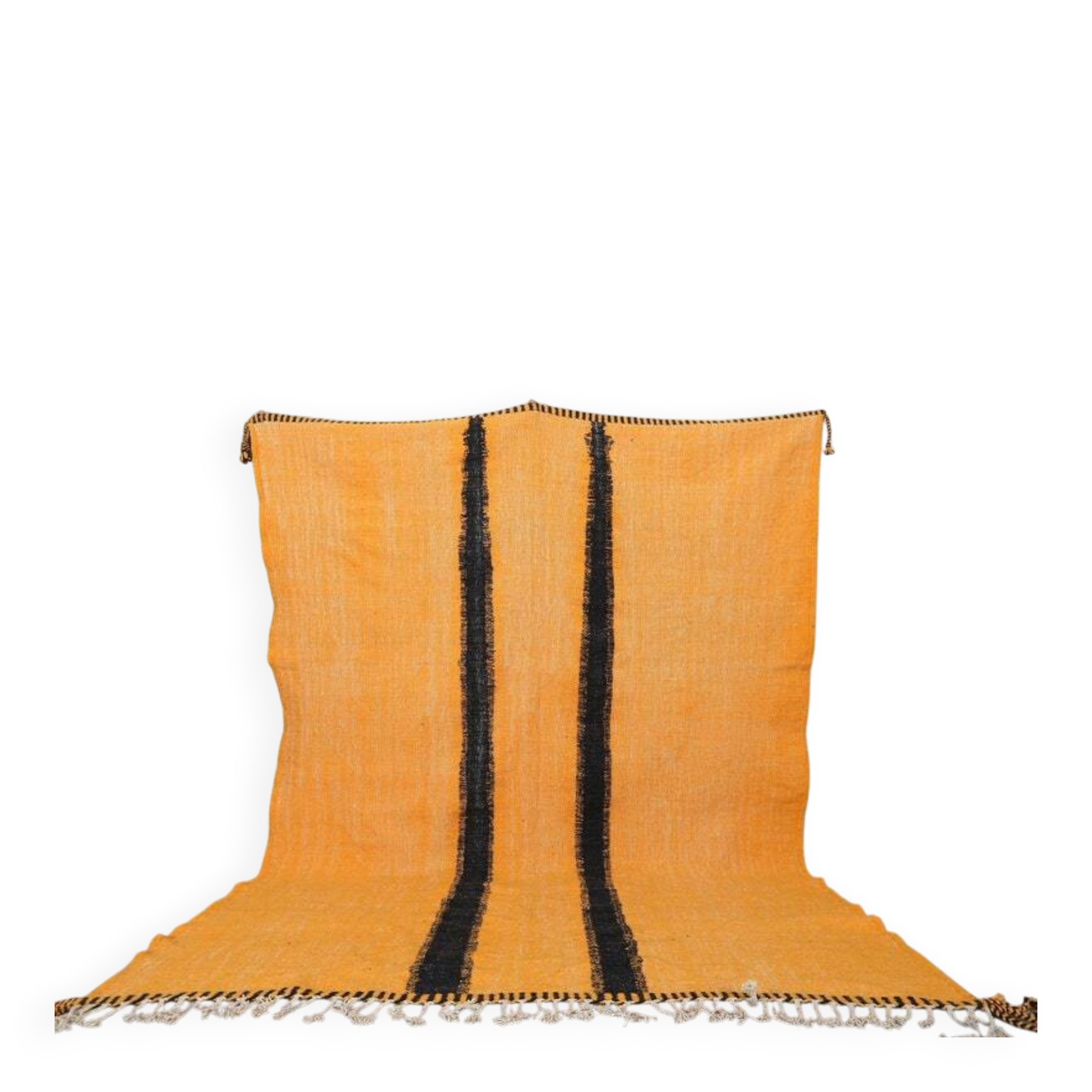Honey orange Moroccan rug 150/250cm