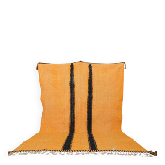 Honey orange Moroccan rug 150/250cm