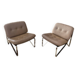 Mid-Century Armchairs by Hartmut Lohmeyer for Mauser Werke Waldeck
