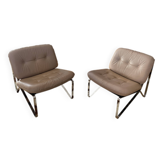 Fauteuils Mid-Century par Hartmut Lohmeyer pour Mauser Werke Waldeck