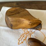 Olive mortar and pestle