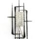 Brutalist vintage wall lamp