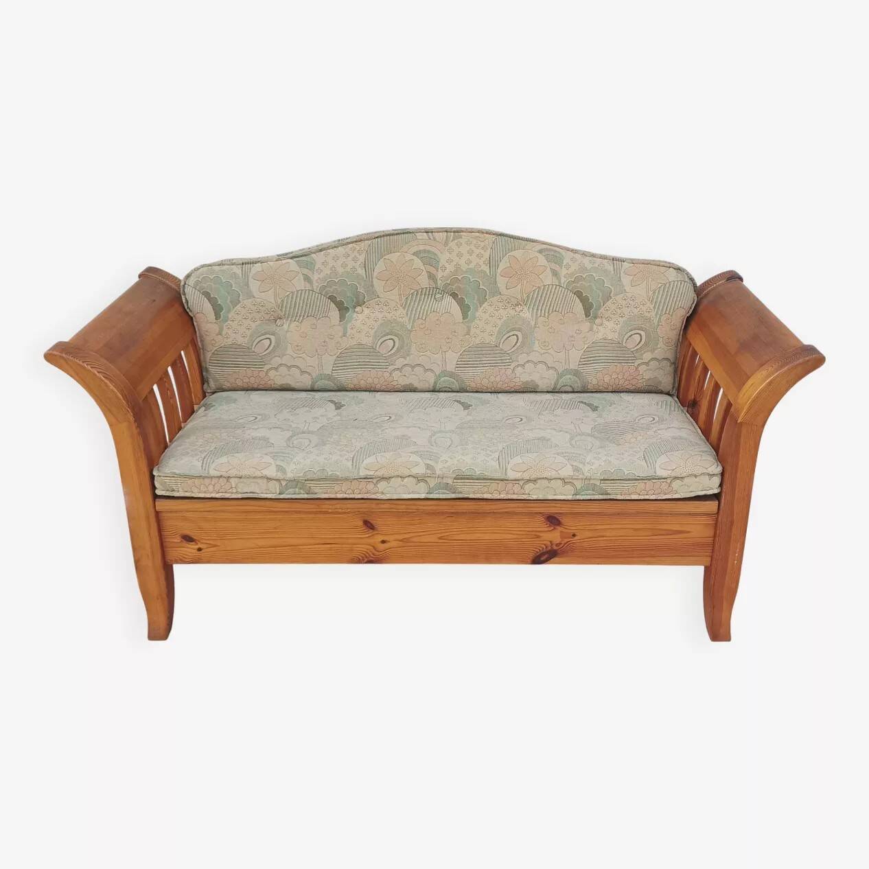 Vintage pine bench