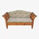 Vintage pine bench
