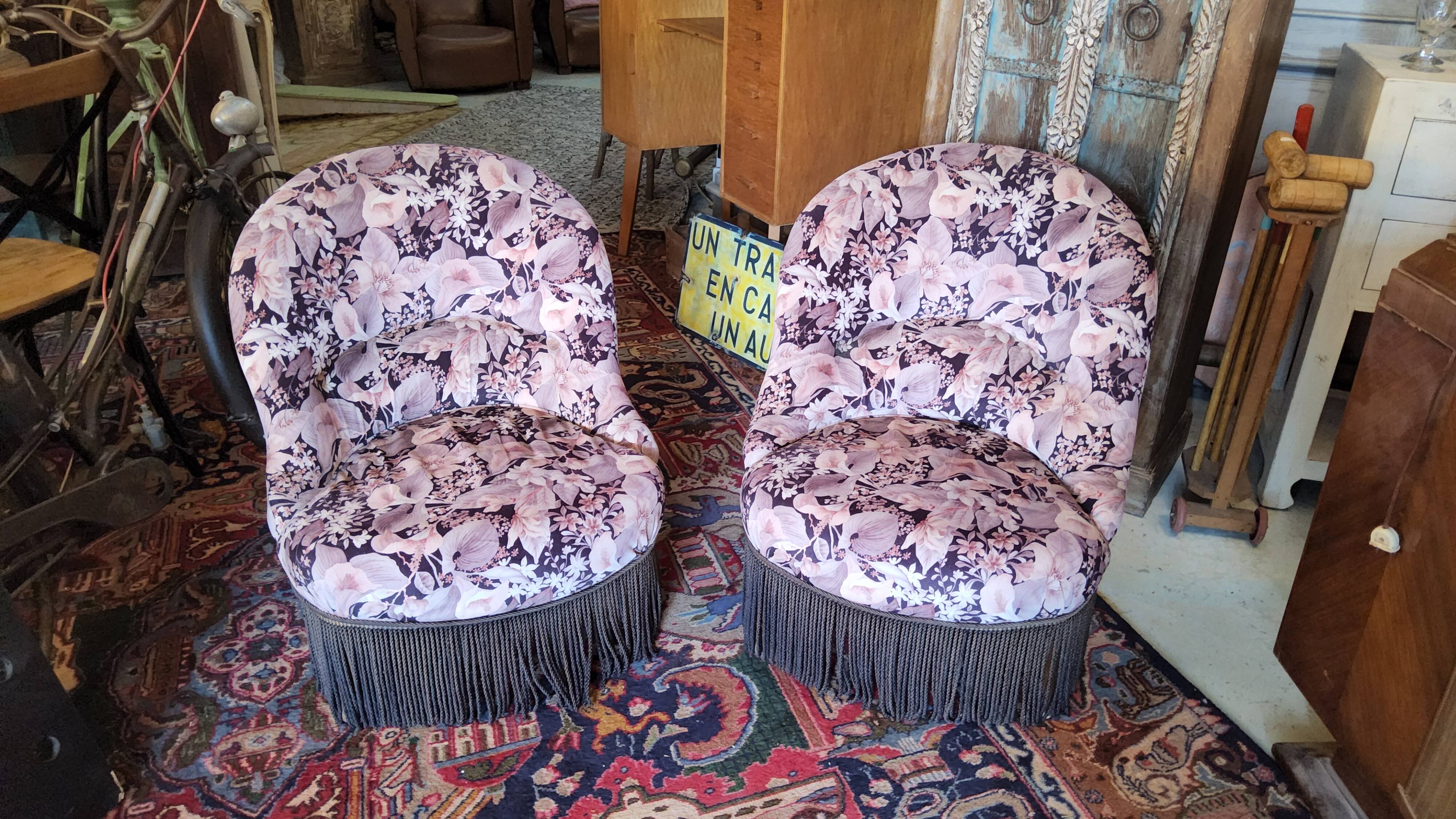Pair of frog chairs