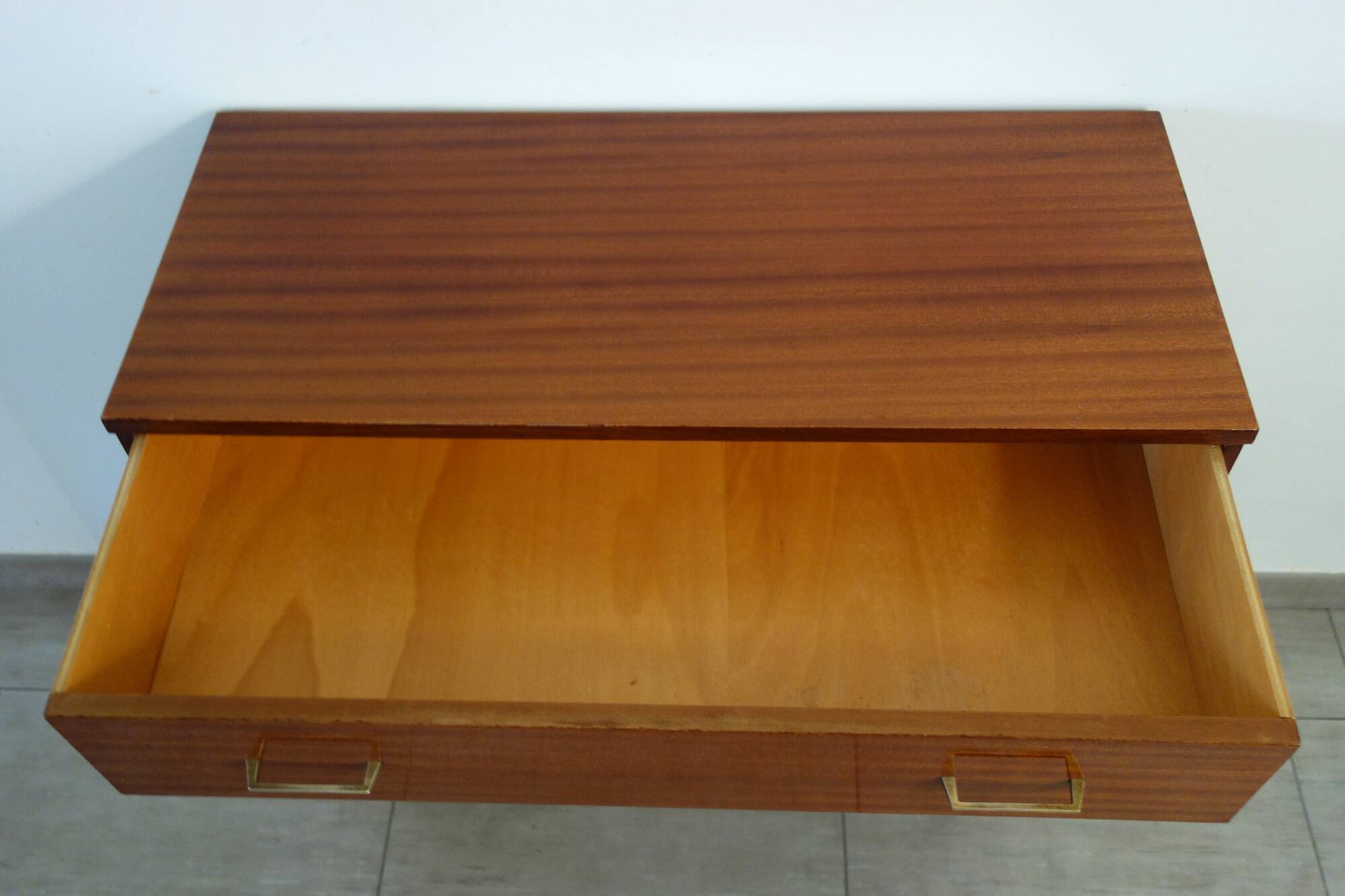 Commode bois 4 tiroirs vintage