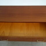 Commode bois 4 tiroirs vintage