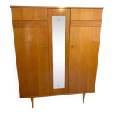 Armoire vintage à double porte des années 60