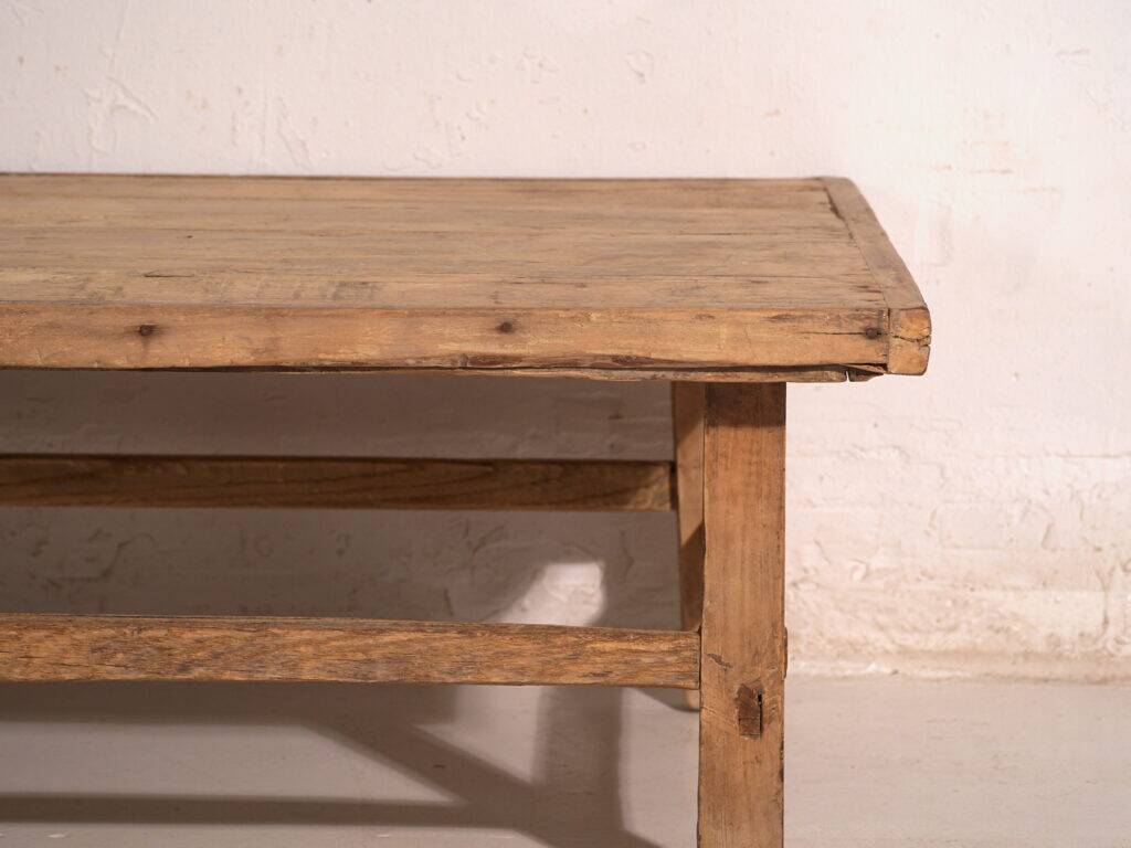 Antique pine coffee table – China, circa 1890