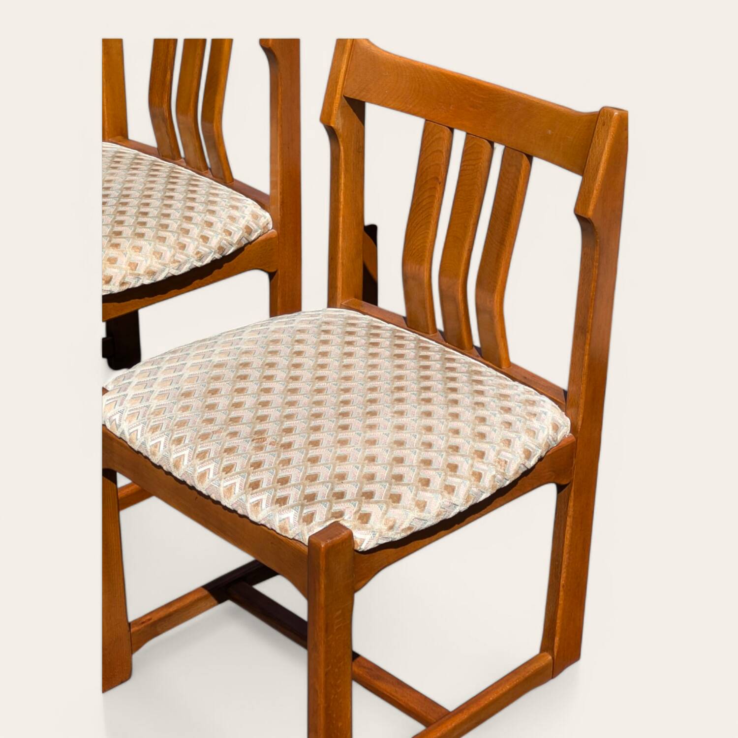 Set of 6 Maison Regain chairs, Roche Bobois, vintage 1960