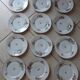 12 Plates pattern flowers in Limoges porcelain