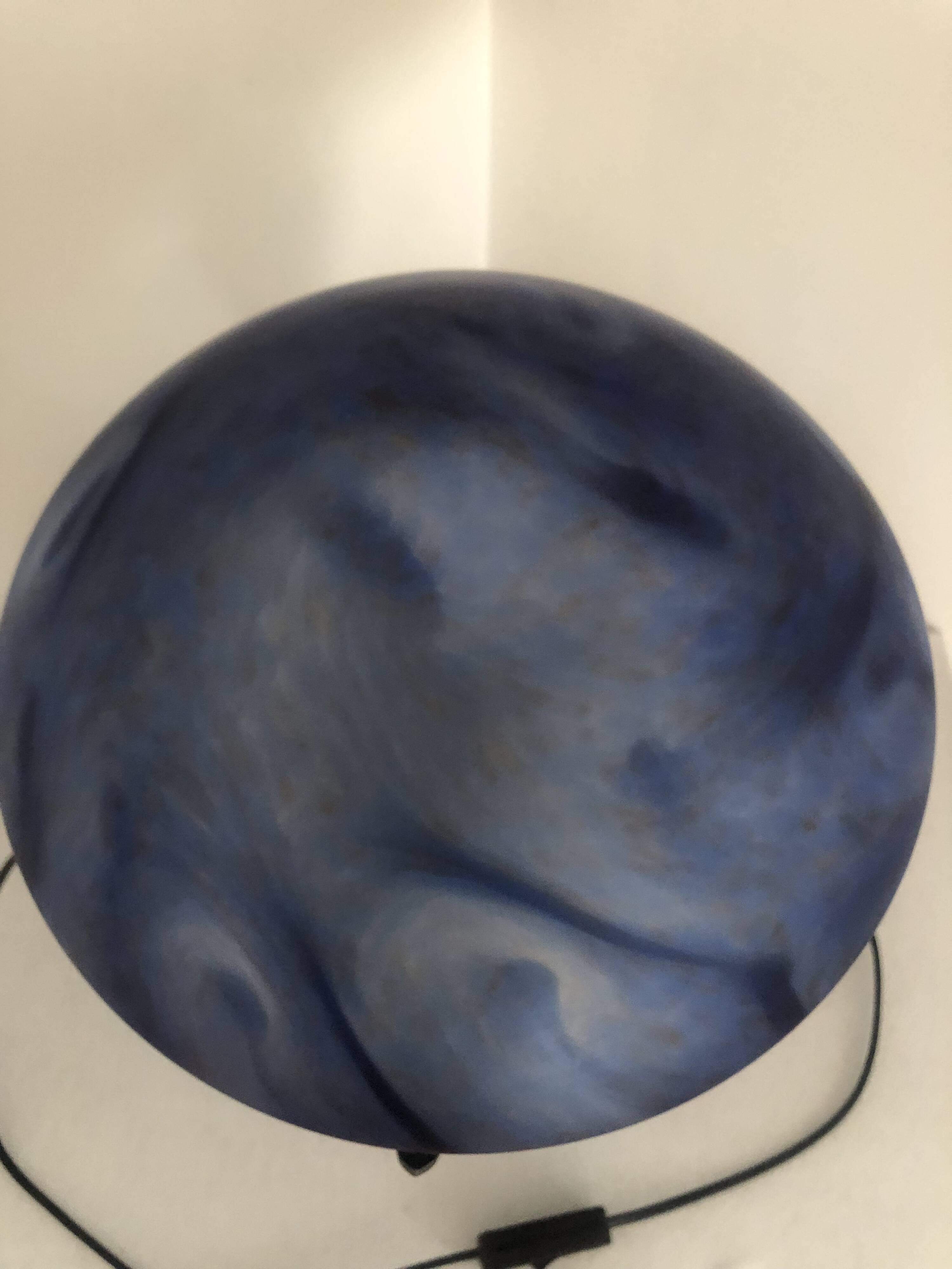 Lampe champignon Verrerie de Vianne