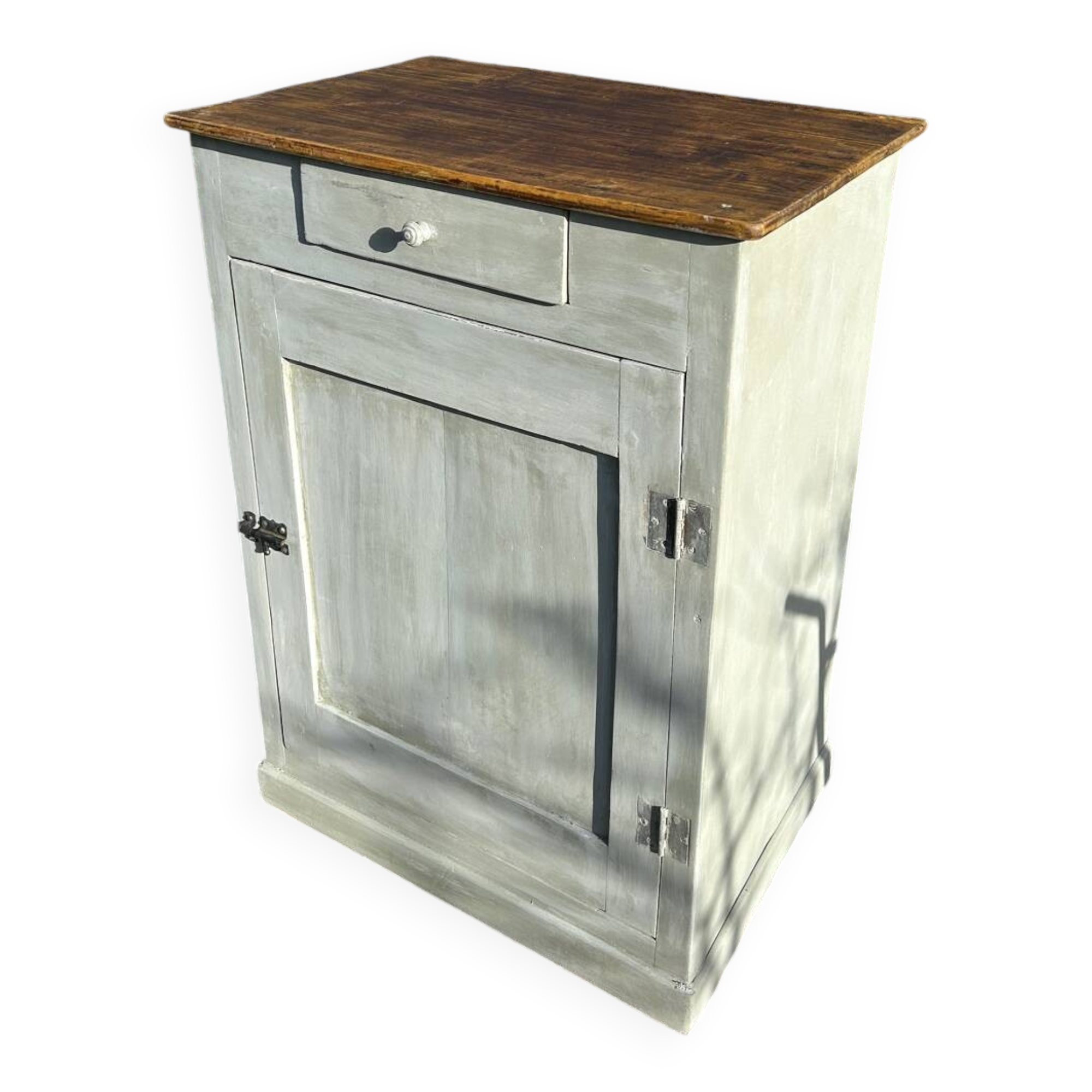 Old Parisian sideboard with 1 door and 1 drawer