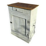 Old Parisian sideboard with 1 door and 1 drawer